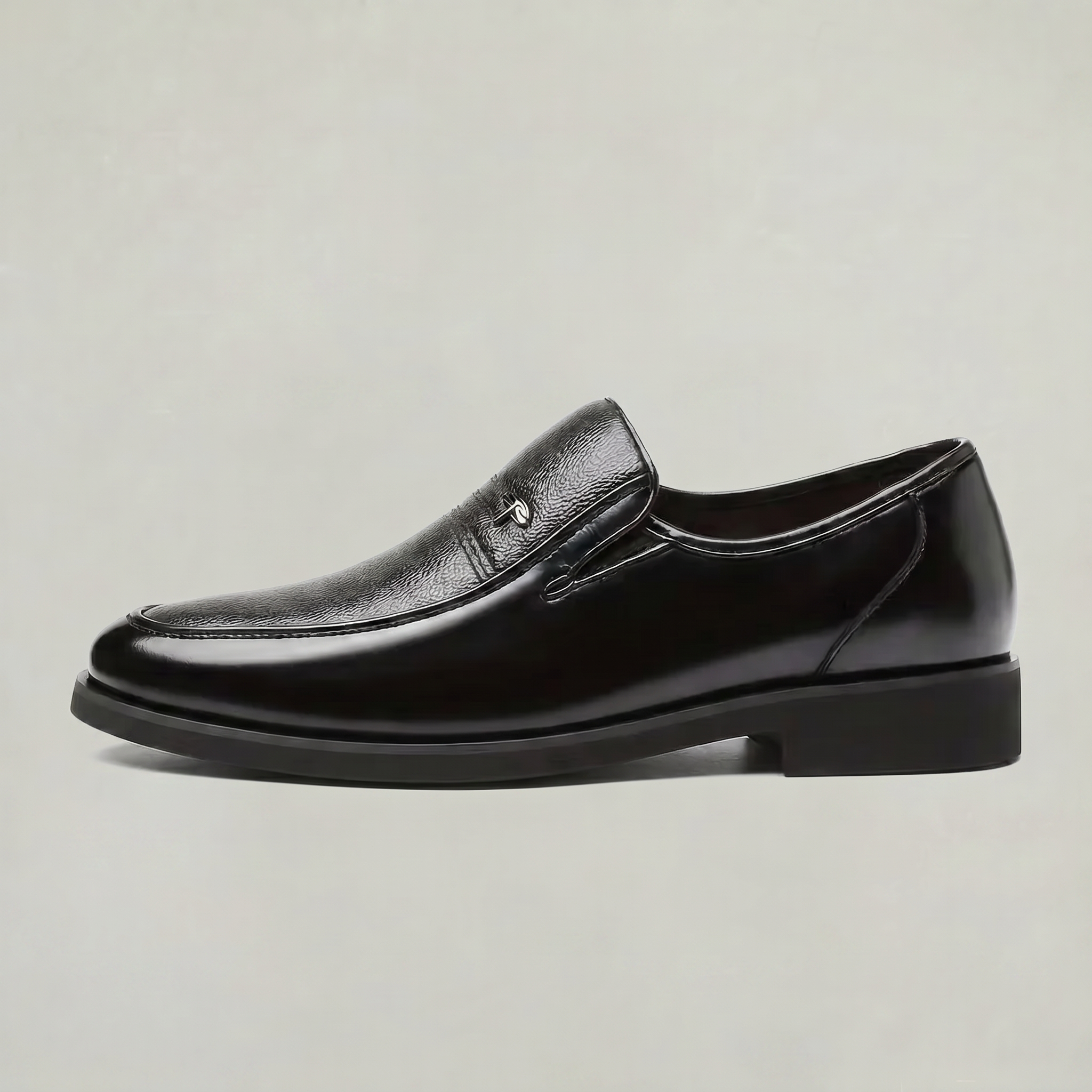 Men's Leather Slip-On Business Loafers