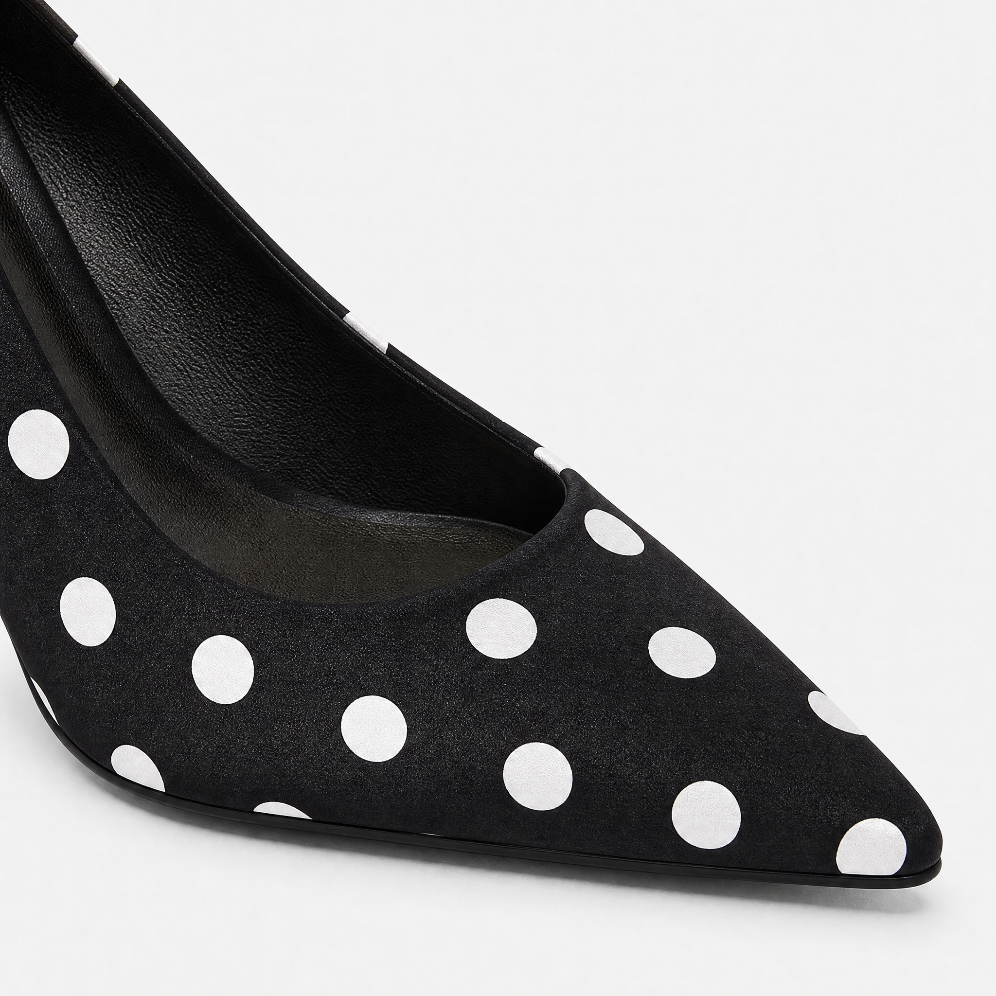 Women’s Polka Dot Pointed Toe Stiletto Heels – Formal Court Shoes for Weddings