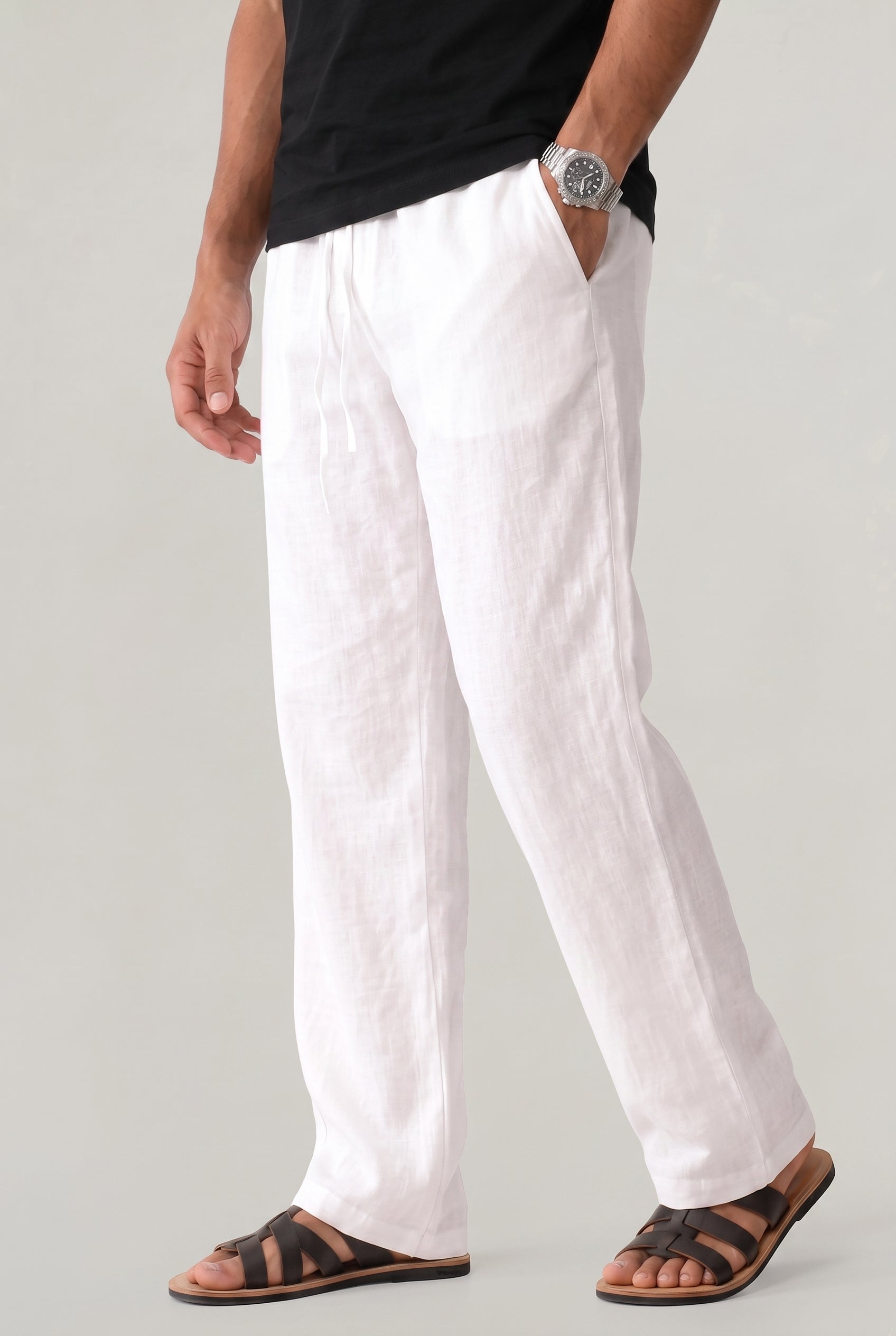 Men's Breathable Comfortable Linen Trousers
