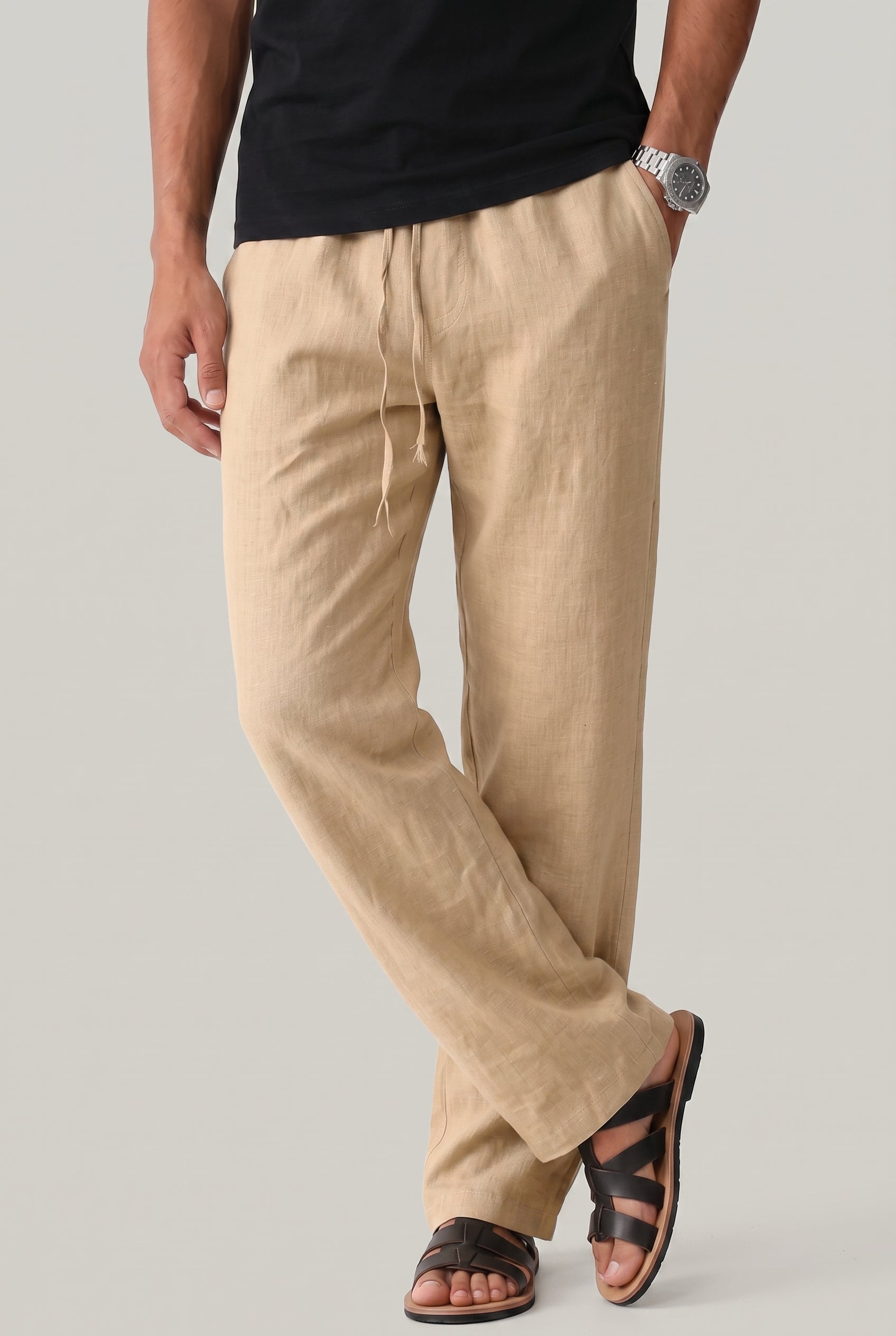 Men's Breathable Comfortable Linen Trousers