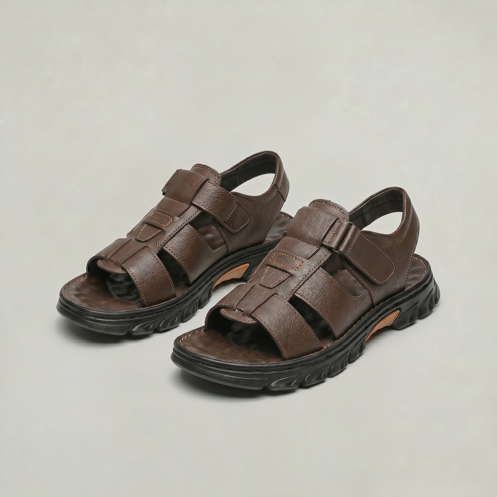 Birchbourne - Men’s Open Toe Strap Sandals