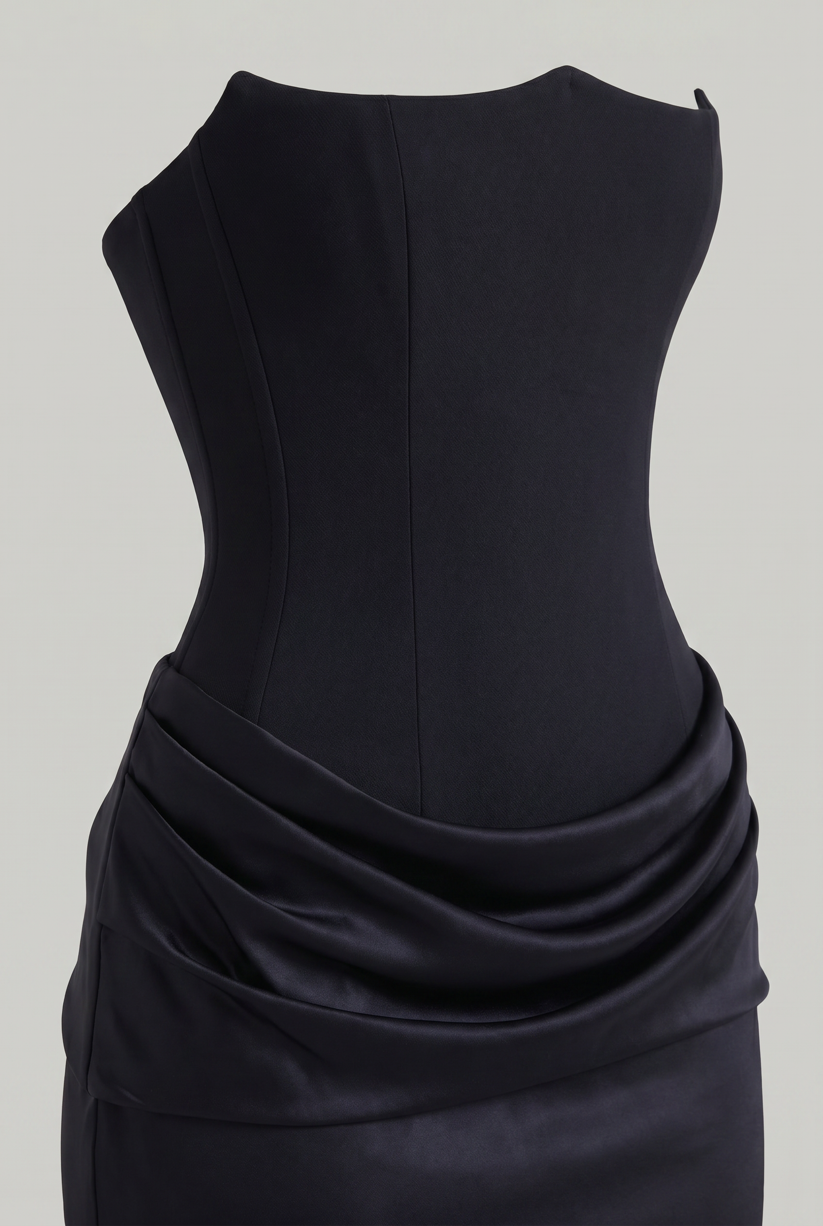 Women's Corset Strapless Maxi Dress