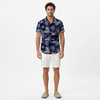 Men's Printed Floral Summer Shirt