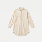 Women's Oversized Button Down Linen Shirt Dress