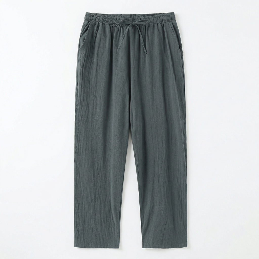 Men's Linen Drawstring Pantalon
