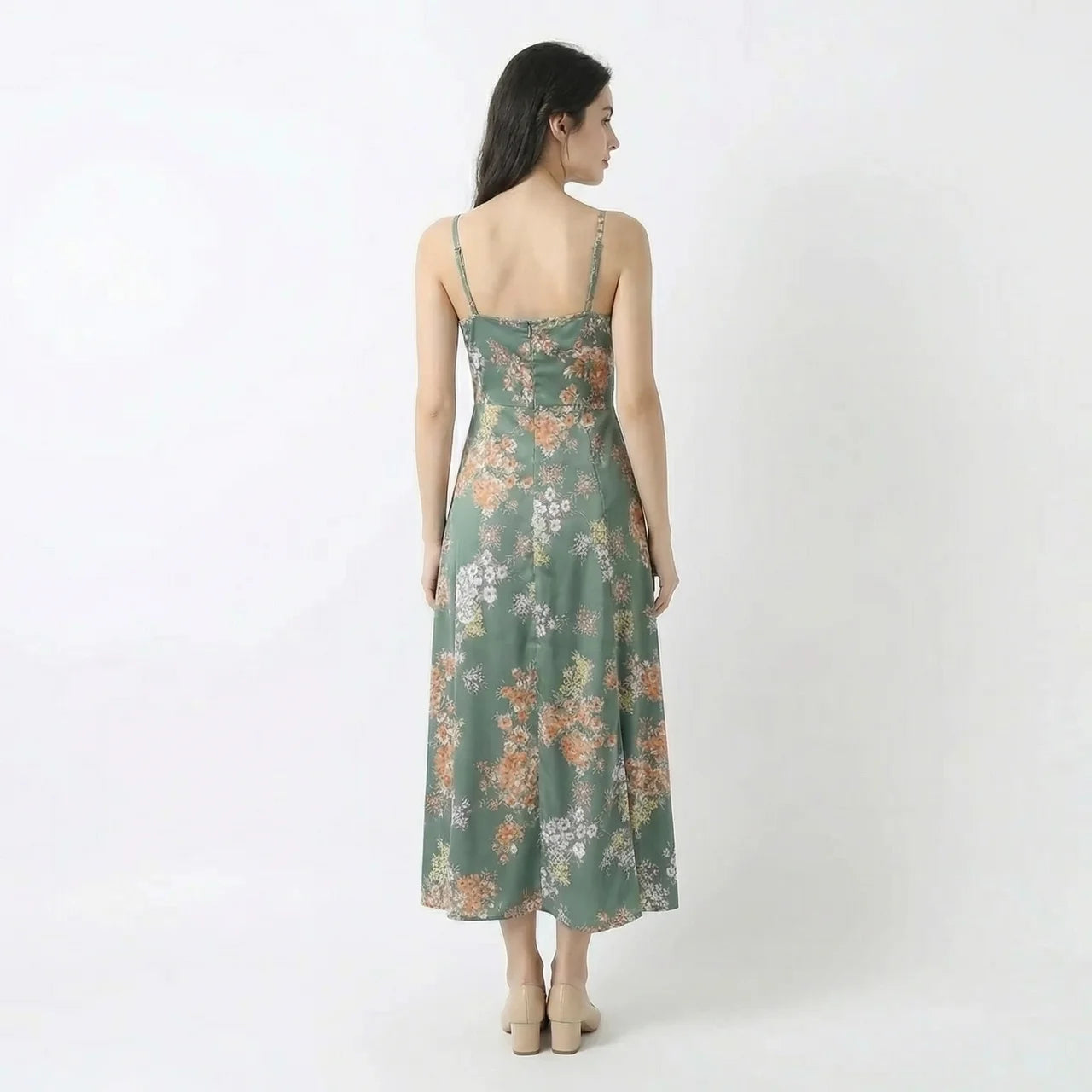 Women's Floral Printed Summer Maxi Dress