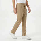 Birchbourne - Men’s Summer Drawstring Waist Straight Leg Pants