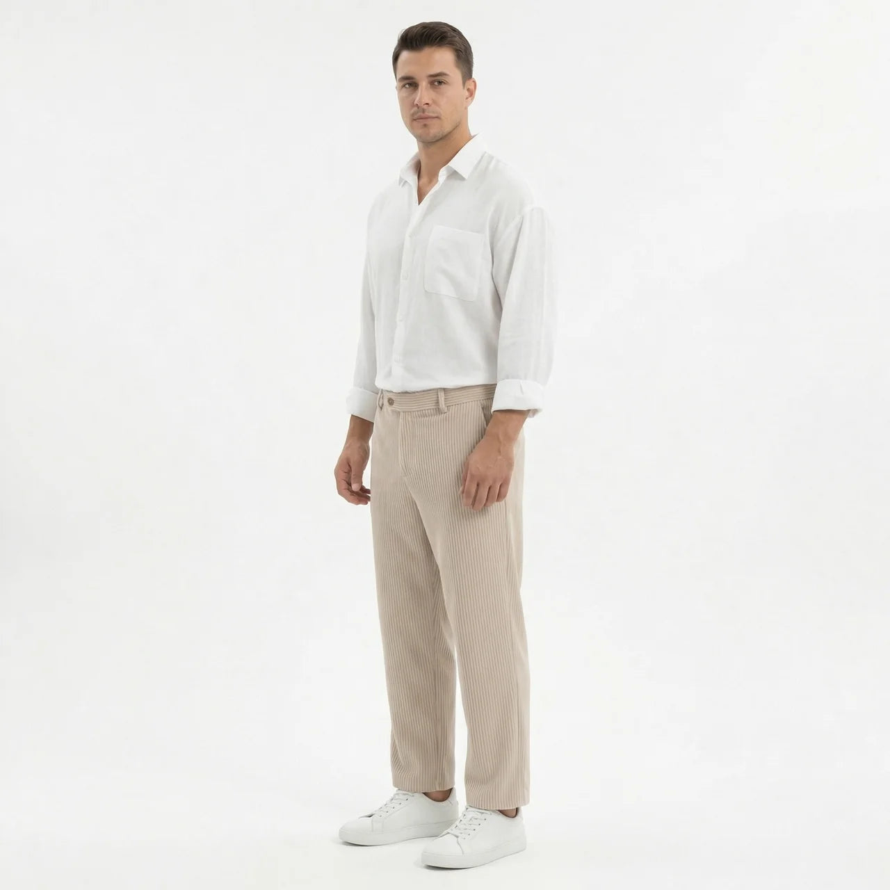Men's Wide Leg Summer Pants