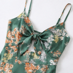 Women's Floral Printed Summer Maxi Dress