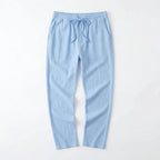 Birchbourne - Men’s Summer Drawstring Waist Straight Leg Pants