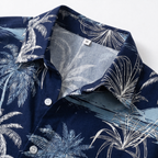 Men's Printed Floral Summer Shirt