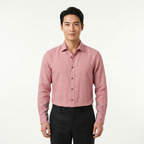 Men's Long Sleeve Cotton Button Down Shirt