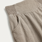 Women's Cotton Linen Wide Leg Trousers