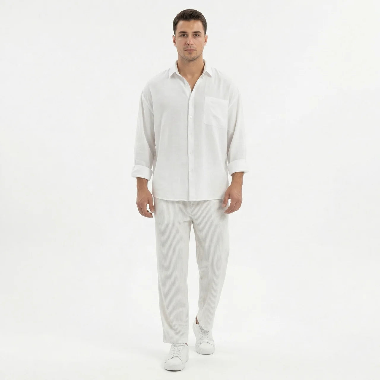 Men's Wide Leg Summer Pants