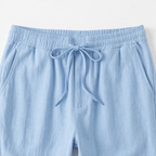 Birchbourne - Men’s Summer Drawstring Waist Straight Leg Pants