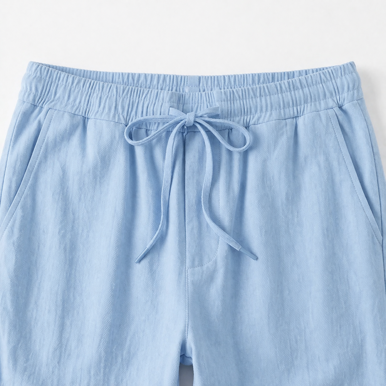 Birchbourne - Men’s Summer Drawstring Waist Straight Leg Pants