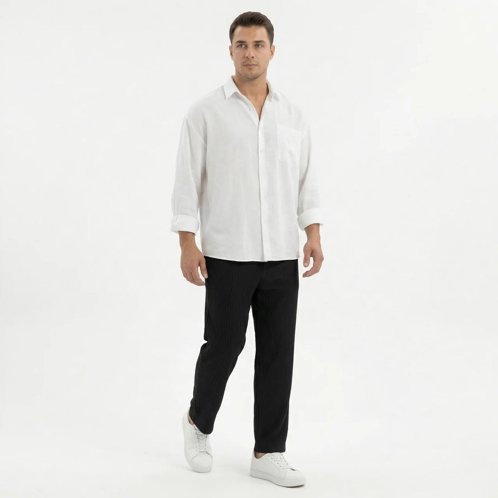 Men's Wide Leg Summer Pants