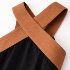 Women's Comfortable Crossed Maxi Dress
