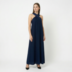 Women's Comfortable Crossed Maxi Dress