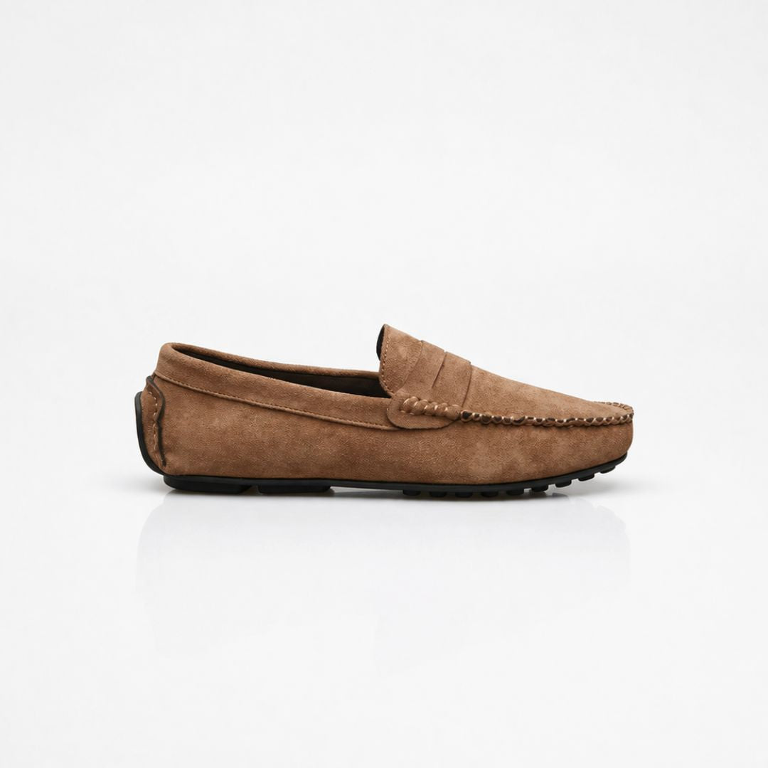 Birchbourne - Men’s Slip On Moc Toe Loafers