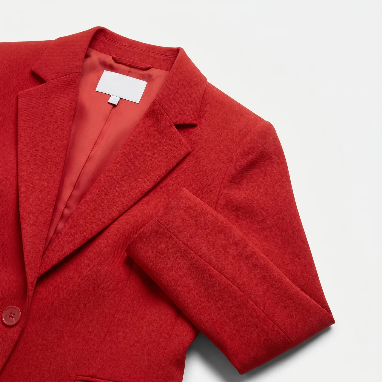 Women's Double Breasted Longline Blazer Jacket