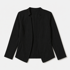 Women's Open Front Long Sleeve Casual Summer Blazer