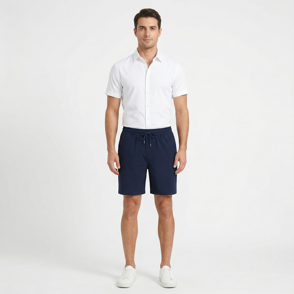 Birchbourne - Men’s Pull On Elastic Waist  Shorts