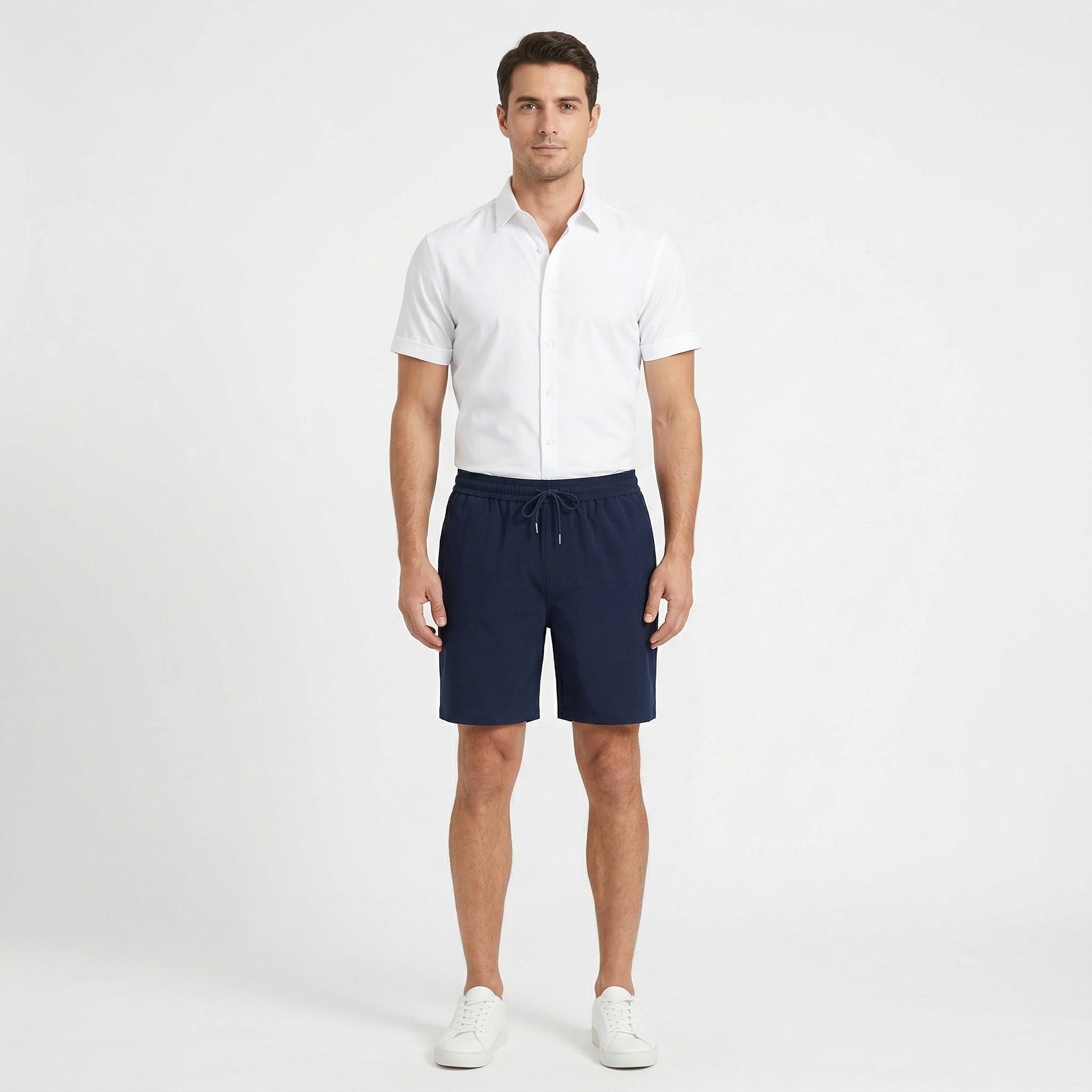 Birchbourne - Men’s Pull On Elastic Waist  Shorts