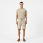 Birchbourne - Men’s Elastic Waist Drawstring Cargo Shorts