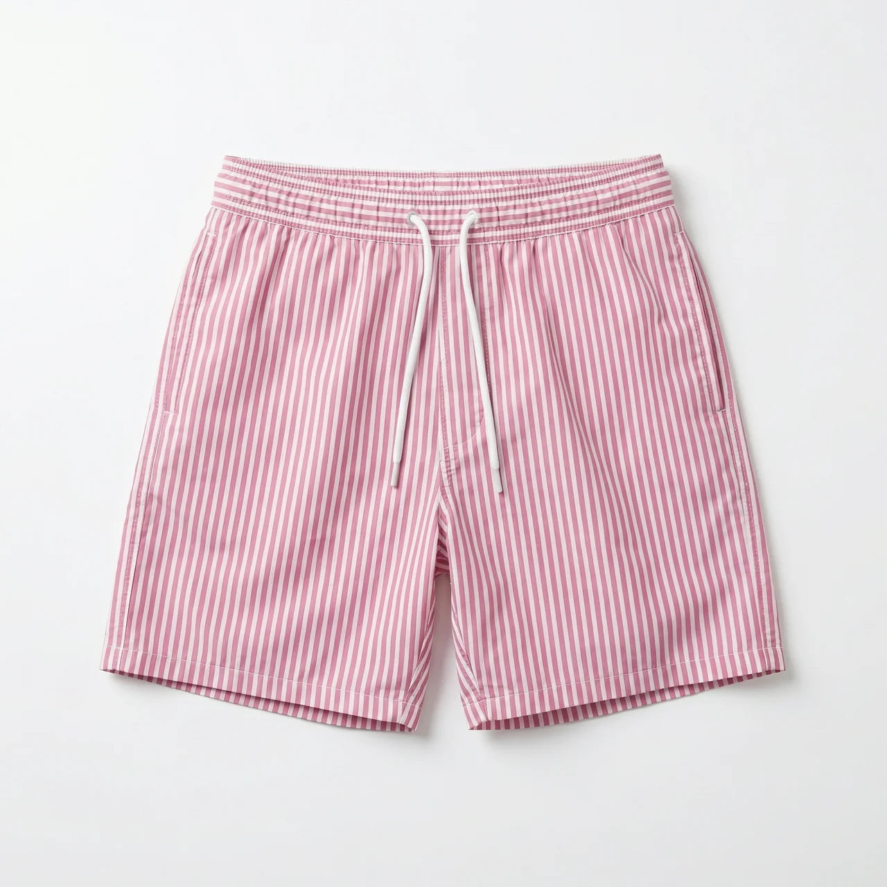 Birchbourne - Men’s Linen Pull On Stripe Shorts