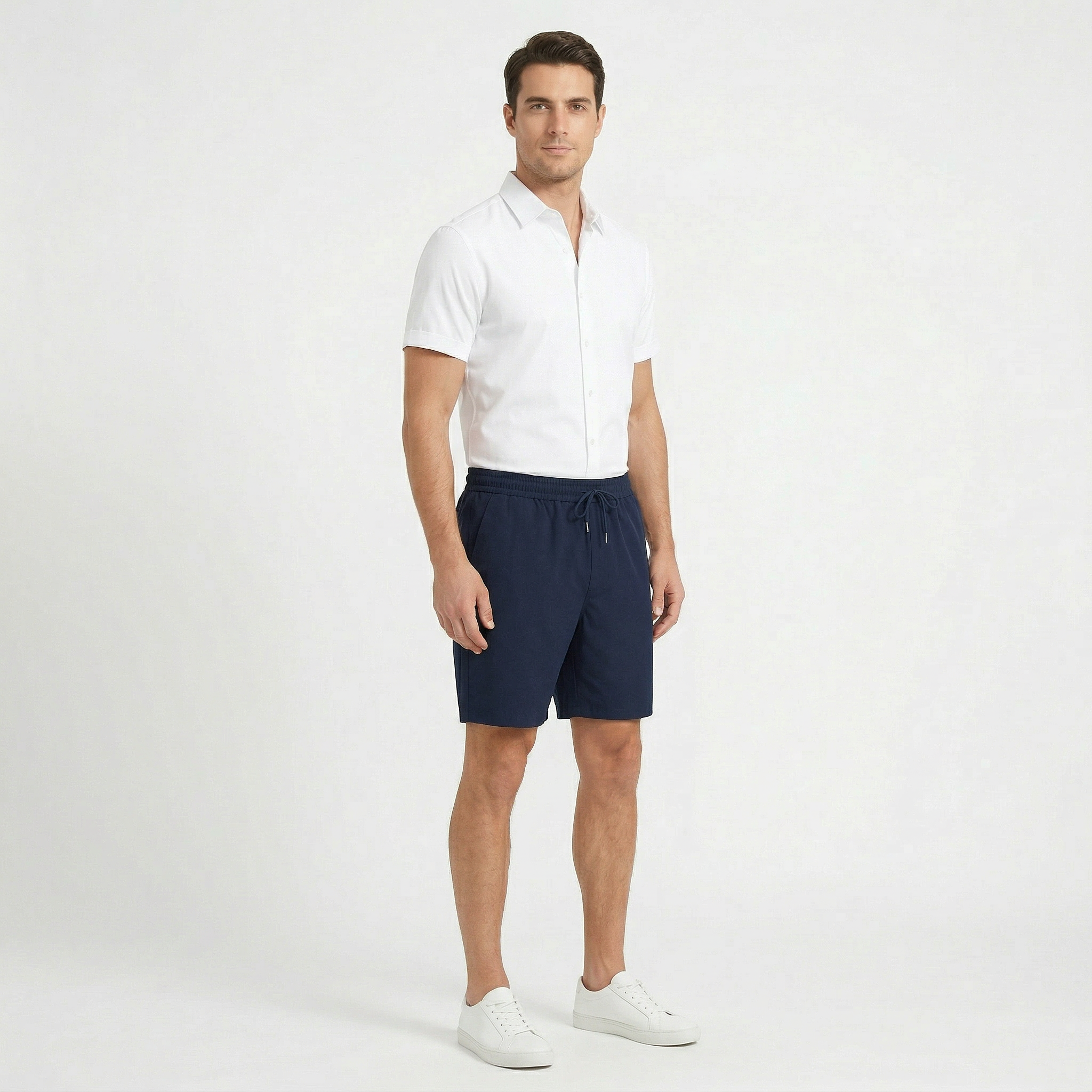 Birchbourne - Men’s Pull On Elastic Waist  Shorts