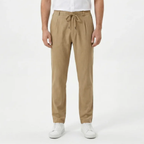Birchbourne - Men’s Summer Drawstring Waist Straight Leg Pants