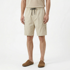 Birchbourne - Men’s Elastic Waist Drawstring Cargo Shorts
