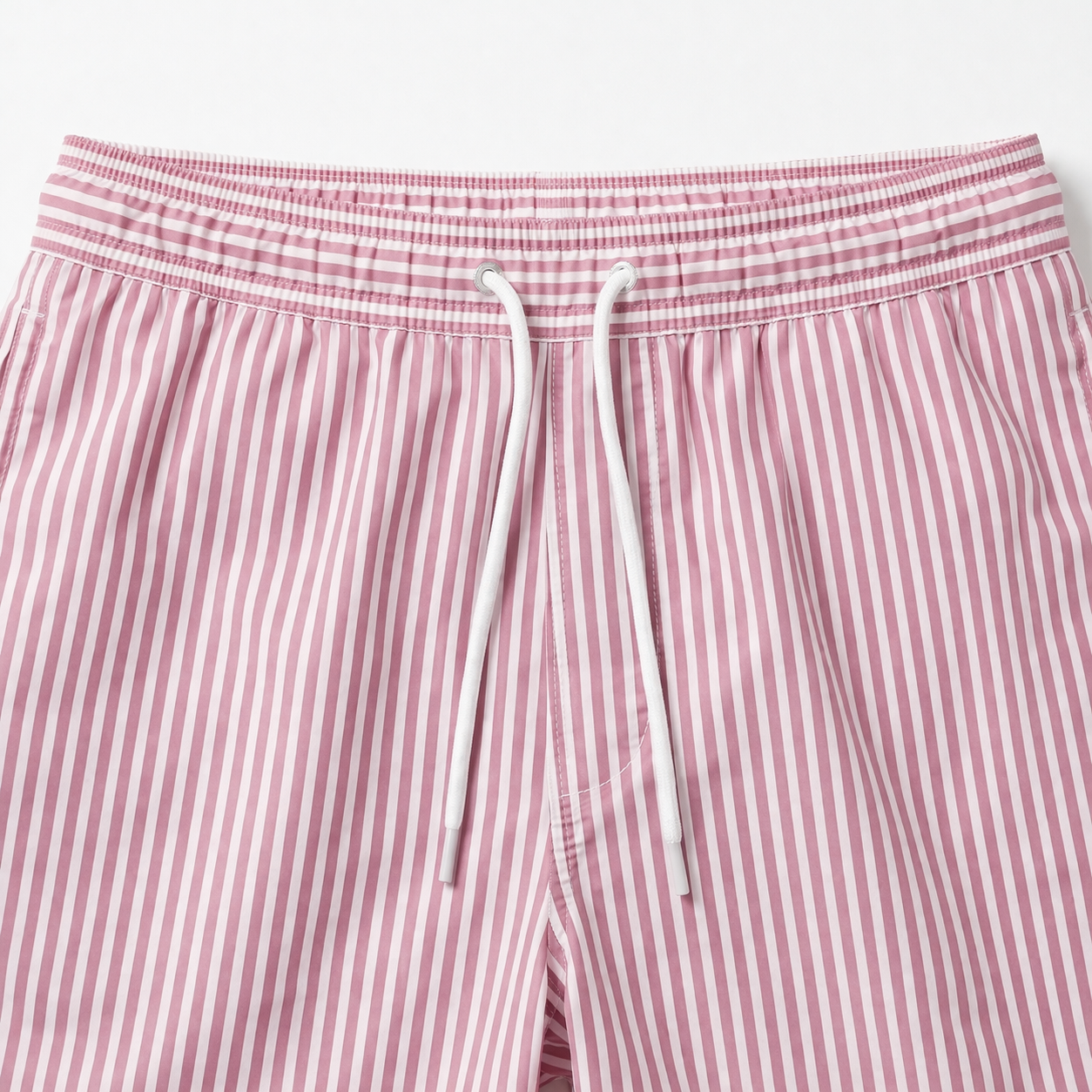 Birchbourne - Men’s Linen Pull On Stripe Shorts