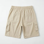 Birchbourne - Men’s Elastic Waist Drawstring Cargo Shorts