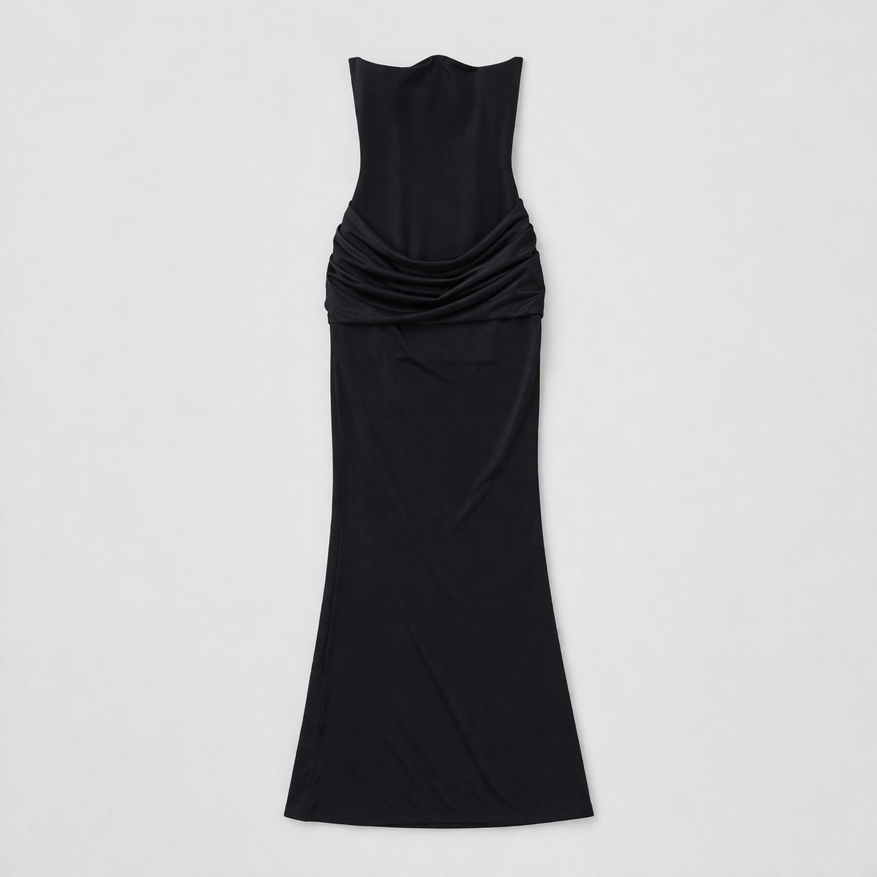 Women's Corset Strapless Maxi Dress