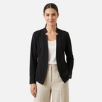 Women's Open Front Long Sleeve Casual Summer Blazer
