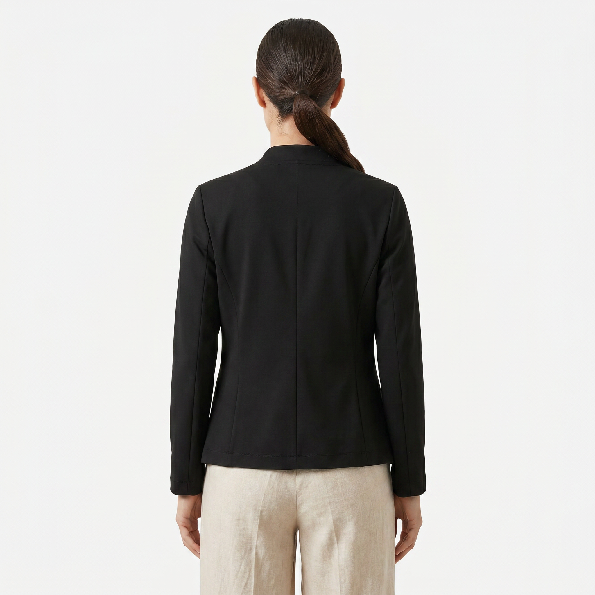 Women's Open Front Long Sleeve Casual Summer Blazer