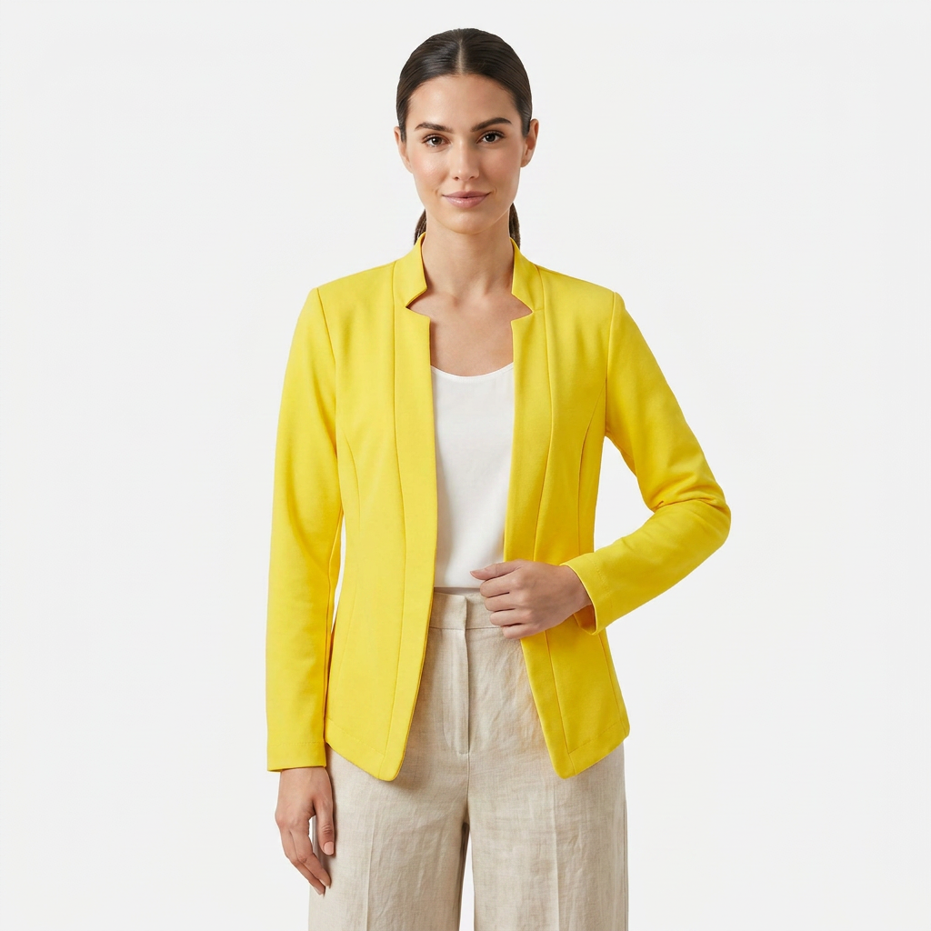 Women's Open Front Long Sleeve Casual Summer Blazer