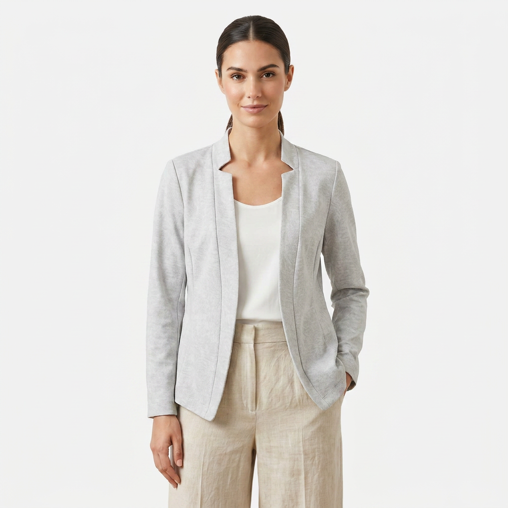 Women's Open Front Long Sleeve Casual Summer Blazer