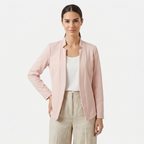 Women's Open Front Long Sleeve Casual Summer Blazer