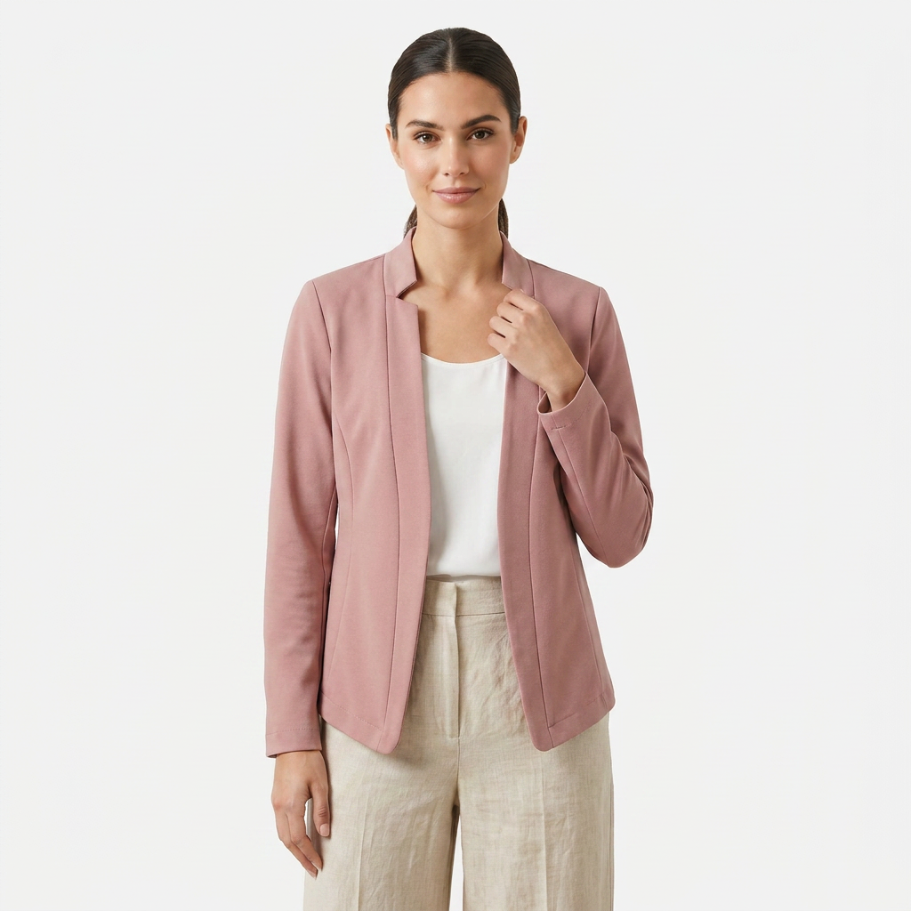 Women's Open Front Long Sleeve Casual Summer Blazer