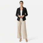 Women's Open Front Long Sleeve Casual Summer Blazer