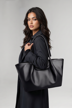 Women’s Slouchy Tote Bag Leather-Effect