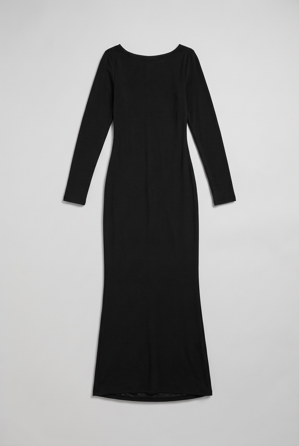 Women’s Open Back Long Sleeve Maxi Dress