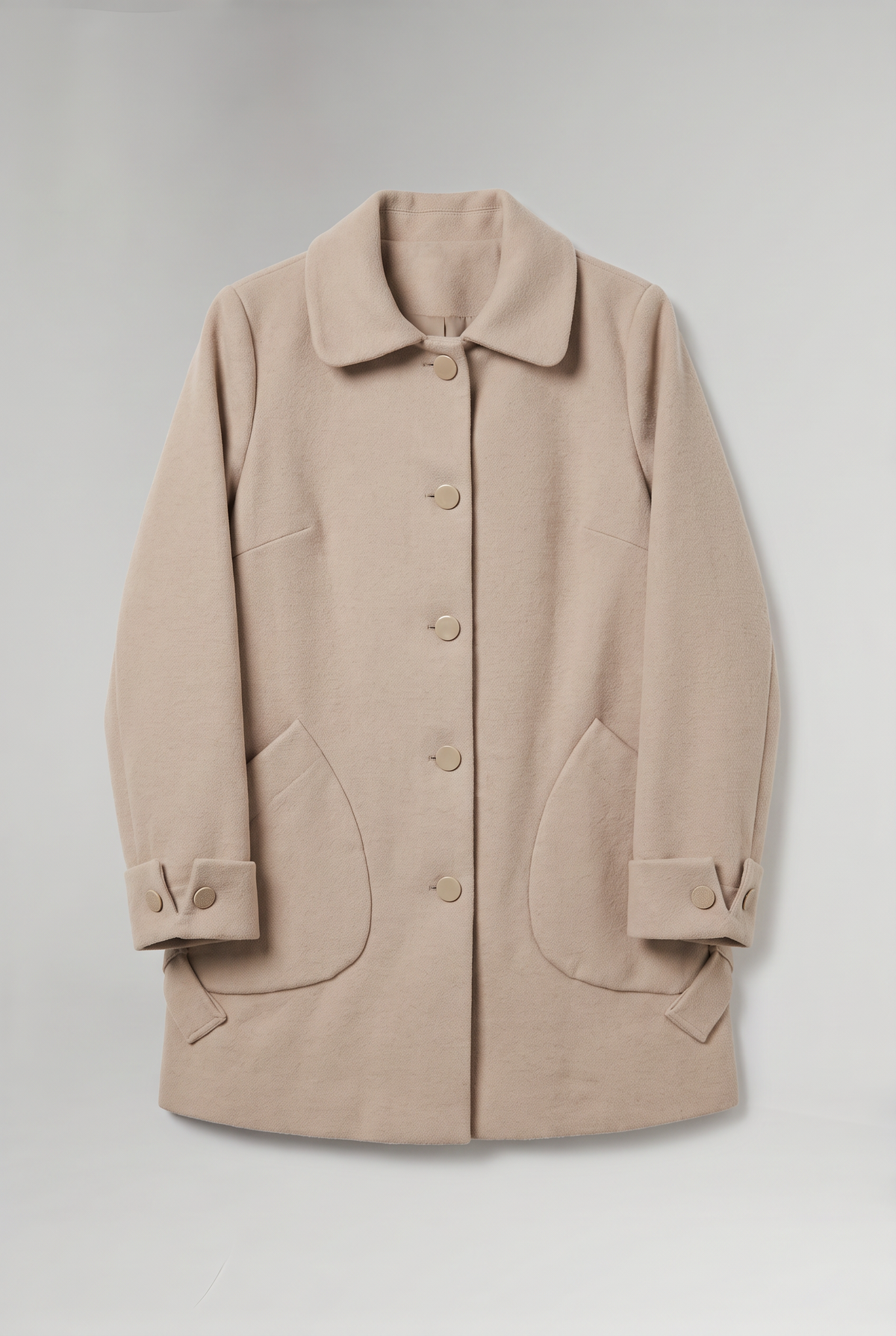 Women’s Relaxed Button-Front Coat