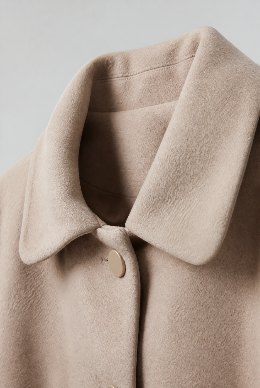 Women’s Relaxed Button-Front Coat