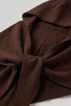 Women’s Hooded Triangle Scarf Cape