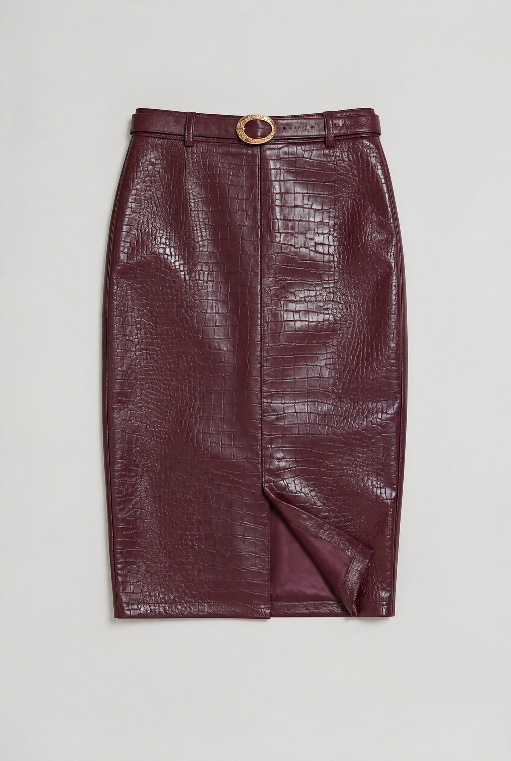 Women’s Croc-Effect Pencil Skirt