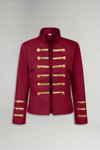 Women’s Napoleon Jacket with Braided Trim